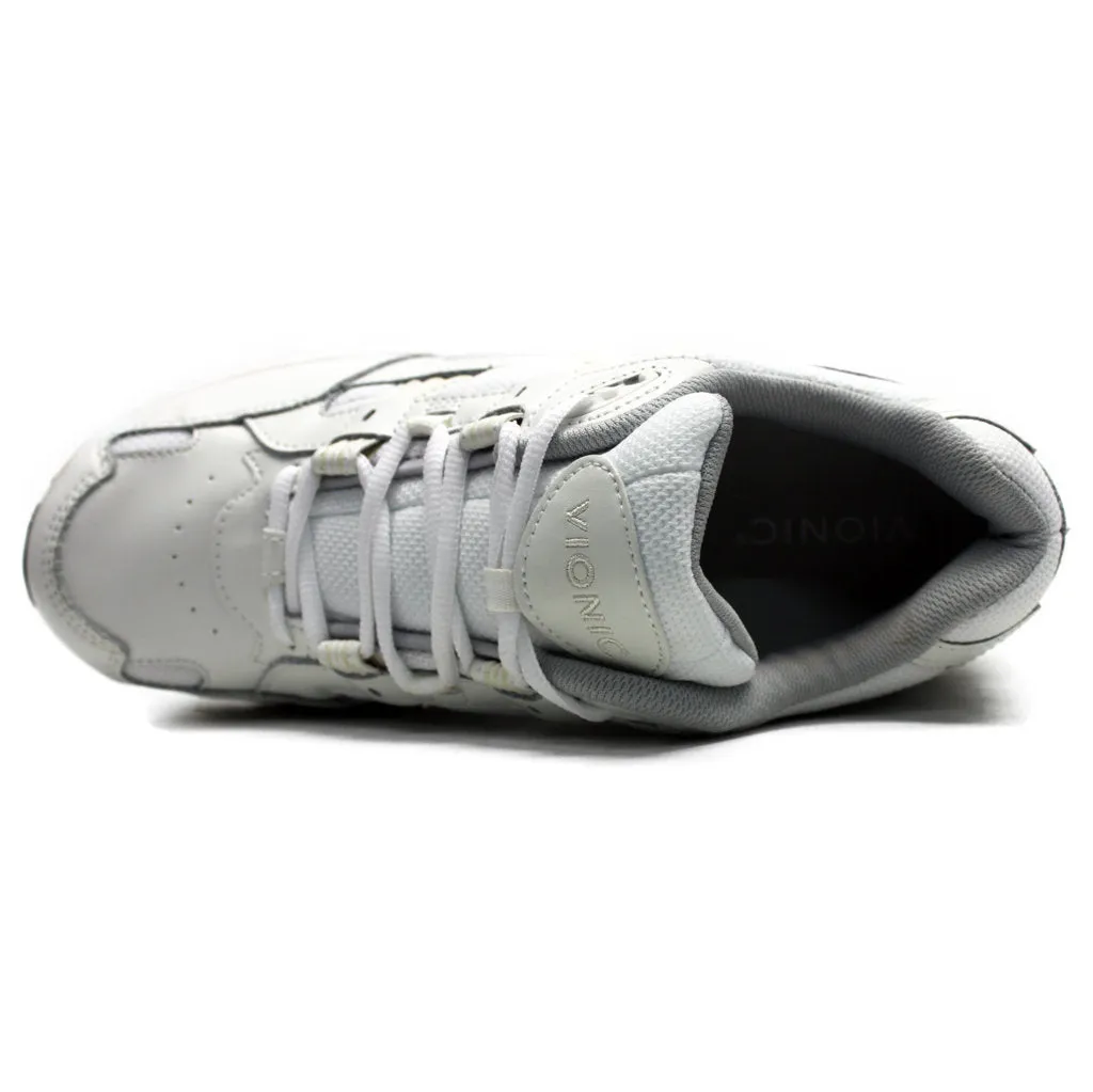 23Walk Leather Textile Women's Low Top Trainers