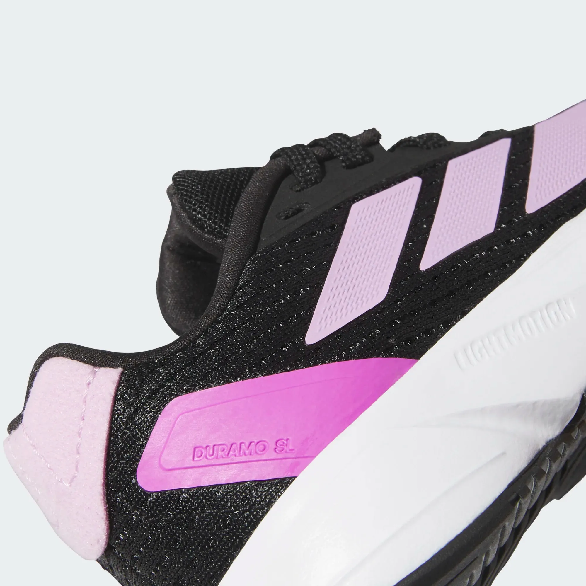 Adidas Girls Trainer Duramo SL K Black/Lilac/Purple