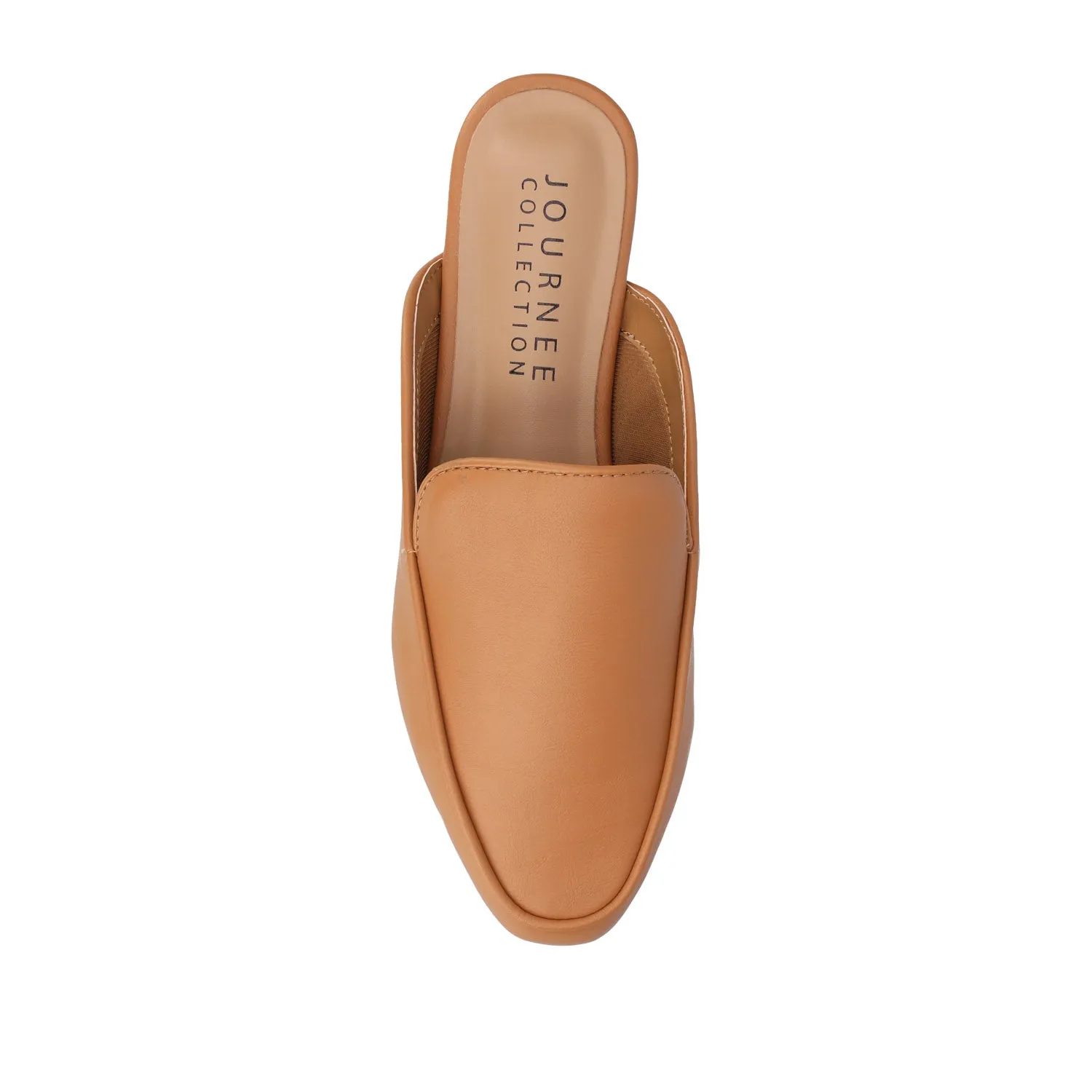 AKZA MULED LOAFER FLATS IN WIDE