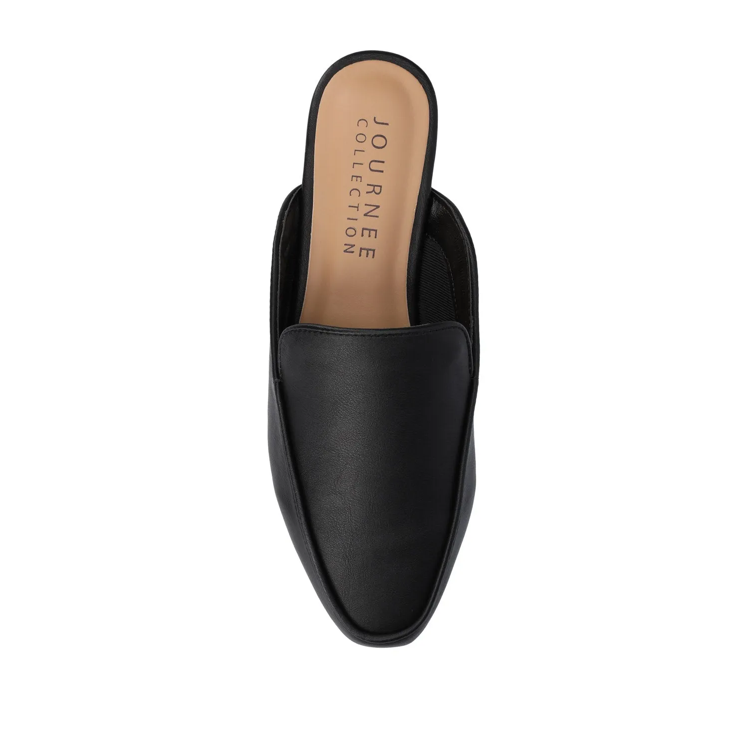 AKZA MULED LOAFER FLATS IN WIDE