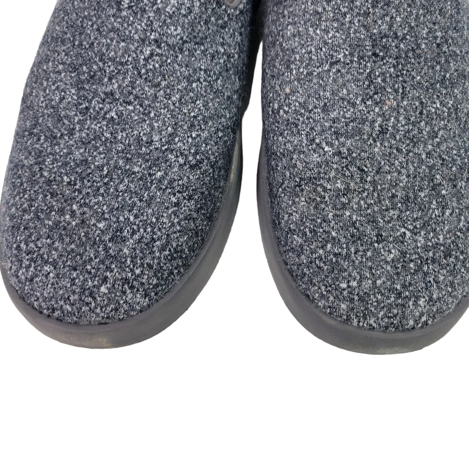 Allbirds Lounger Grey Flats Loafers Wool Round Toe Slip On Sneaker Shoes Washable Comfort Size 7