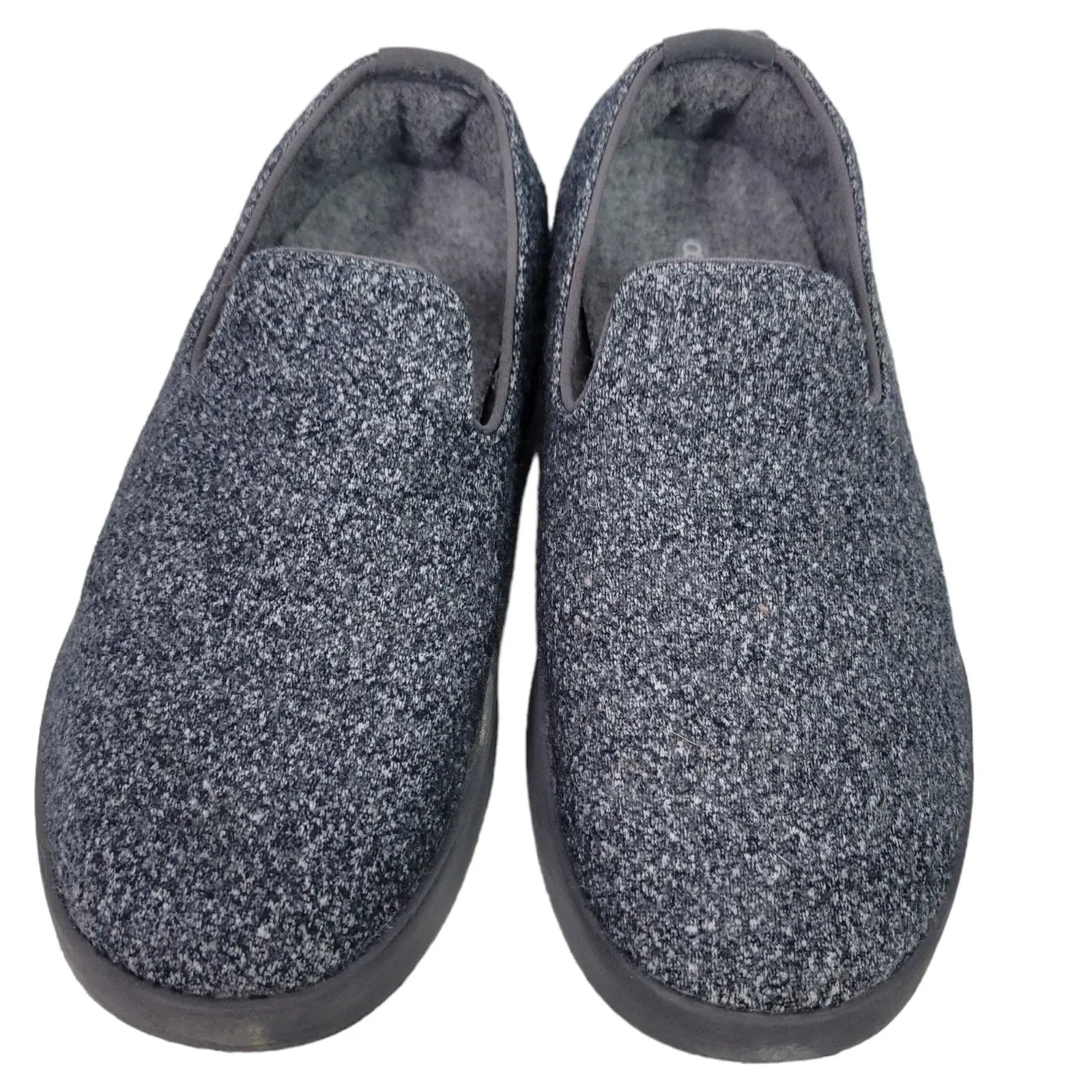 Allbirds Lounger Grey Flats Loafers Wool Round Toe Slip On Sneaker Shoes Washable Comfort Size 7