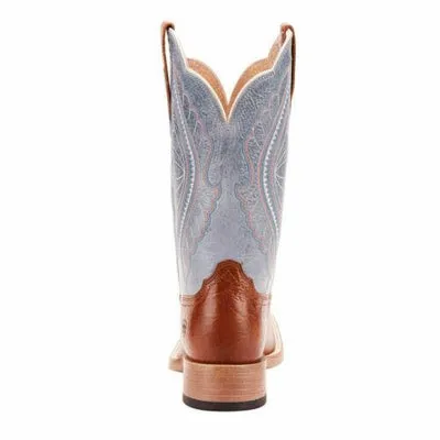 Ariat 10025032 Women Primetime Gingersnap Baby Blue Eyes Western Boot