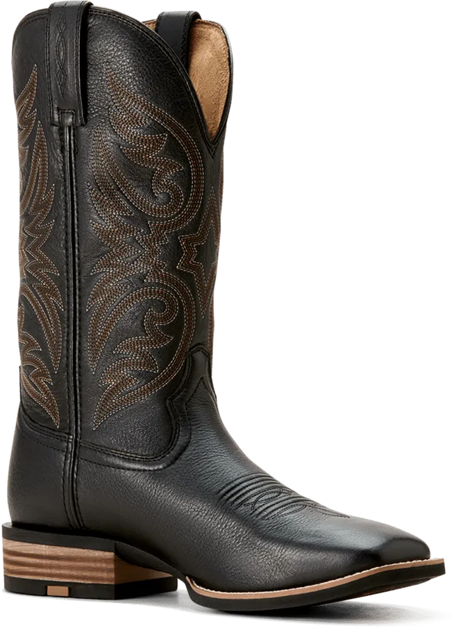 Ariat Men's Black Carbon Ricochet Cowboy Boot