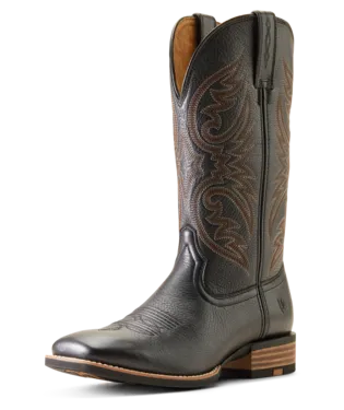 Ariat Men's Black Carbon Ricochet Cowboy Boot