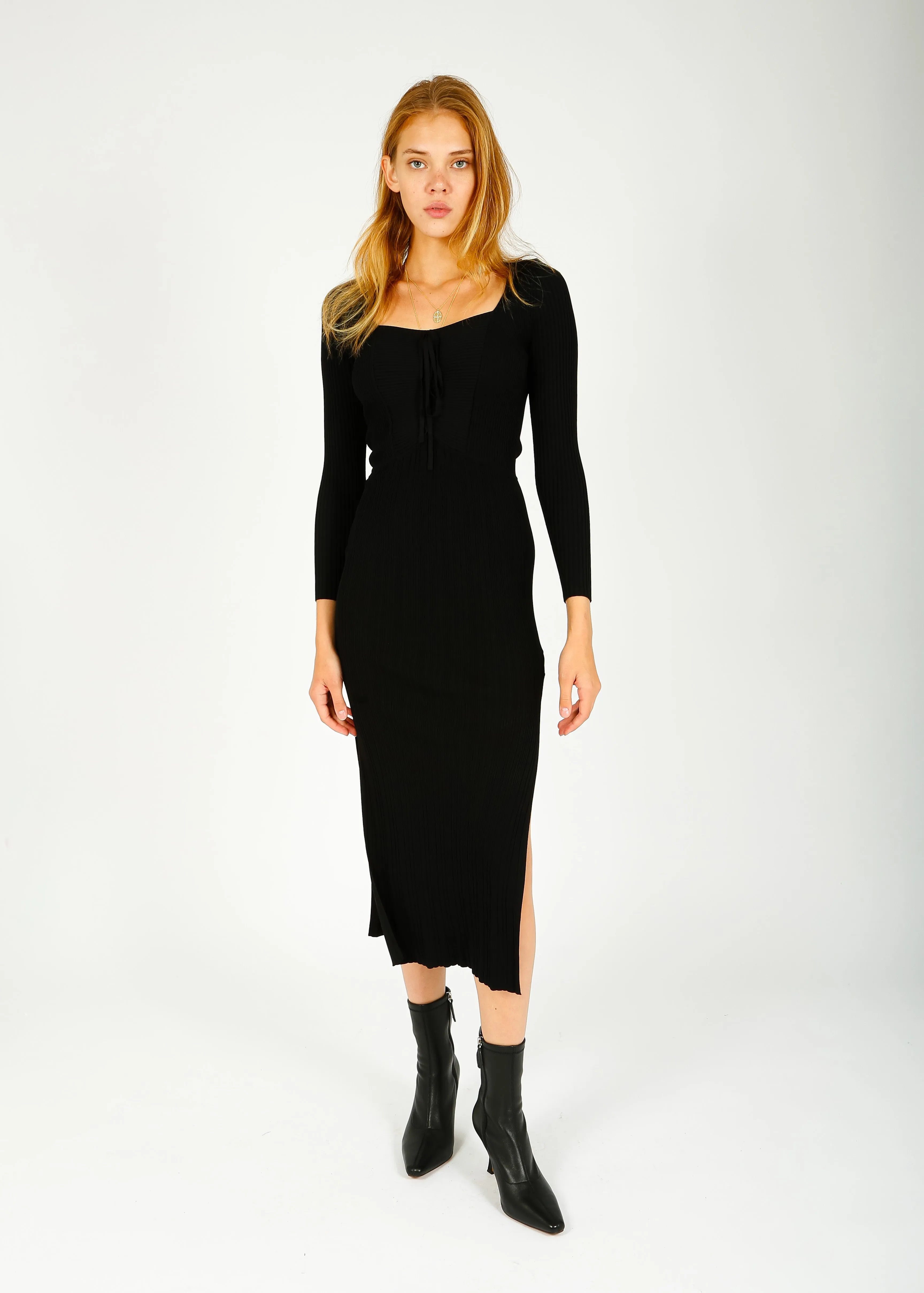 Ba&sh Edora Dress in Black