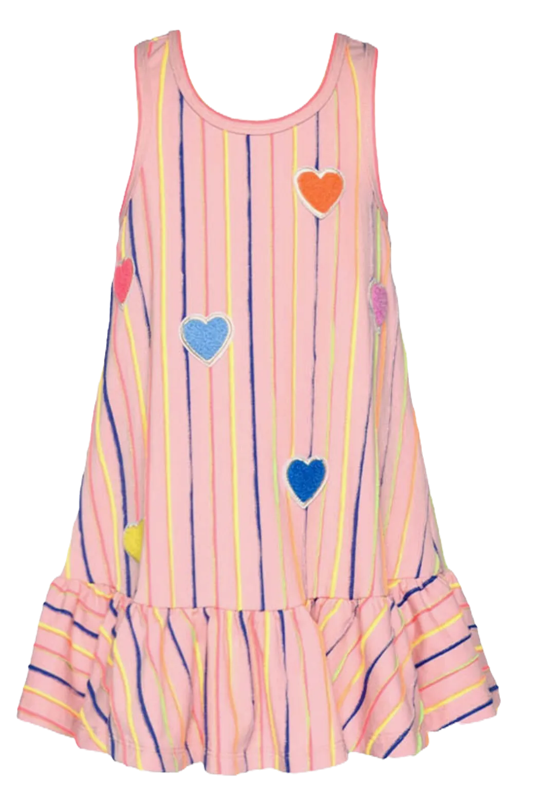 Baby Sara - Heart and Stripes Dress