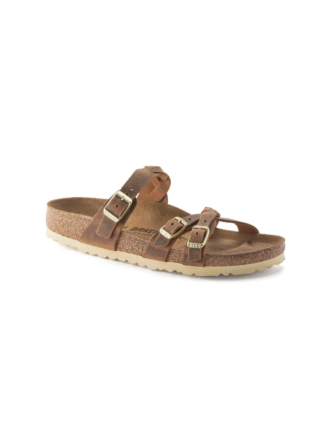 BIRKENSTOCK Franca Sandal: Oiled Leather