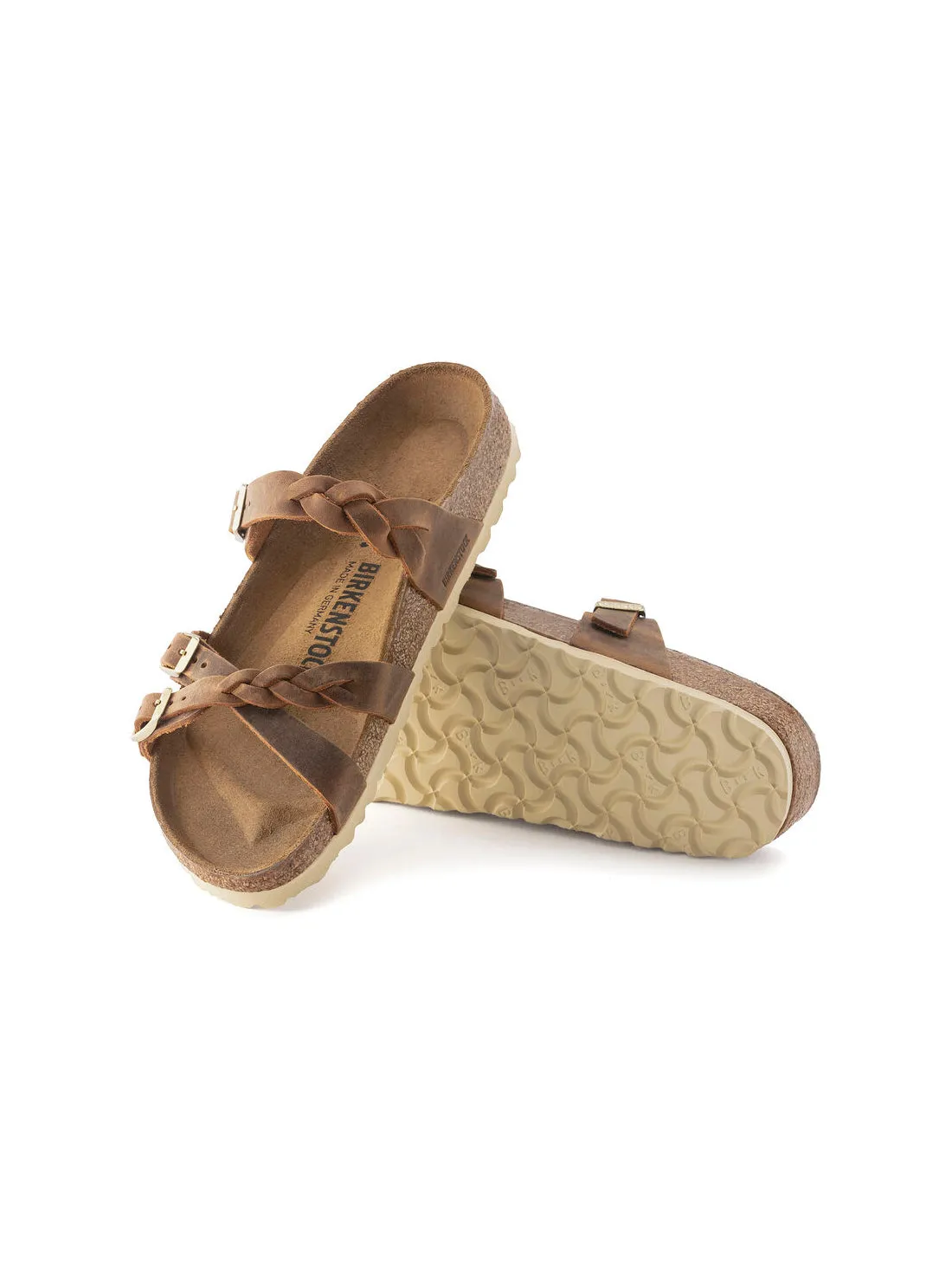 BIRKENSTOCK Franca Sandal: Oiled Leather