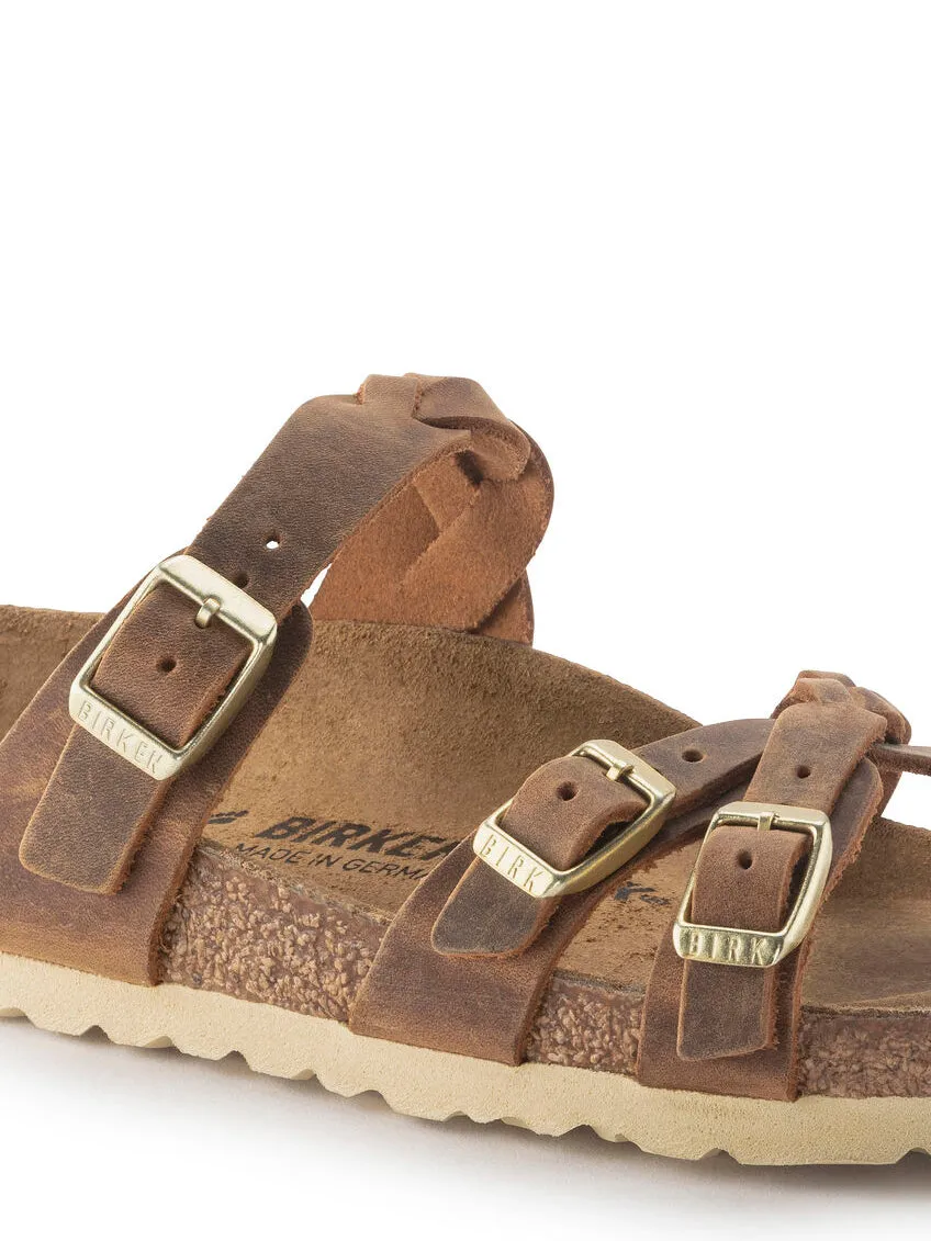 BIRKENSTOCK Franca Sandal: Oiled Leather