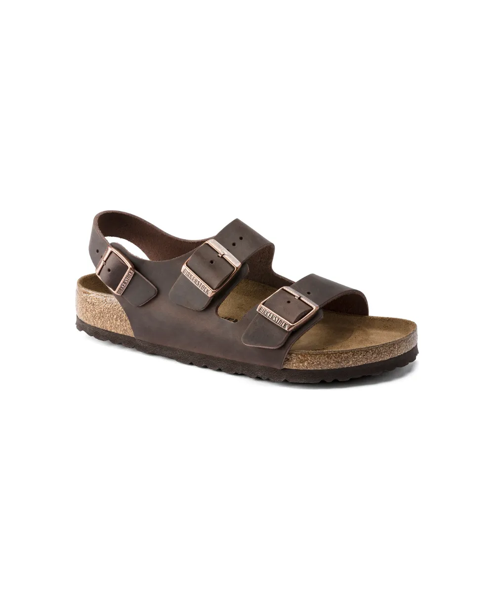 BIRKENSTOCK MILANO REGULAR FIT IN HABANA