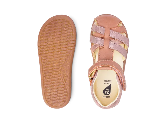 Bobux Iwalk Cross Jump Sandal - Rose