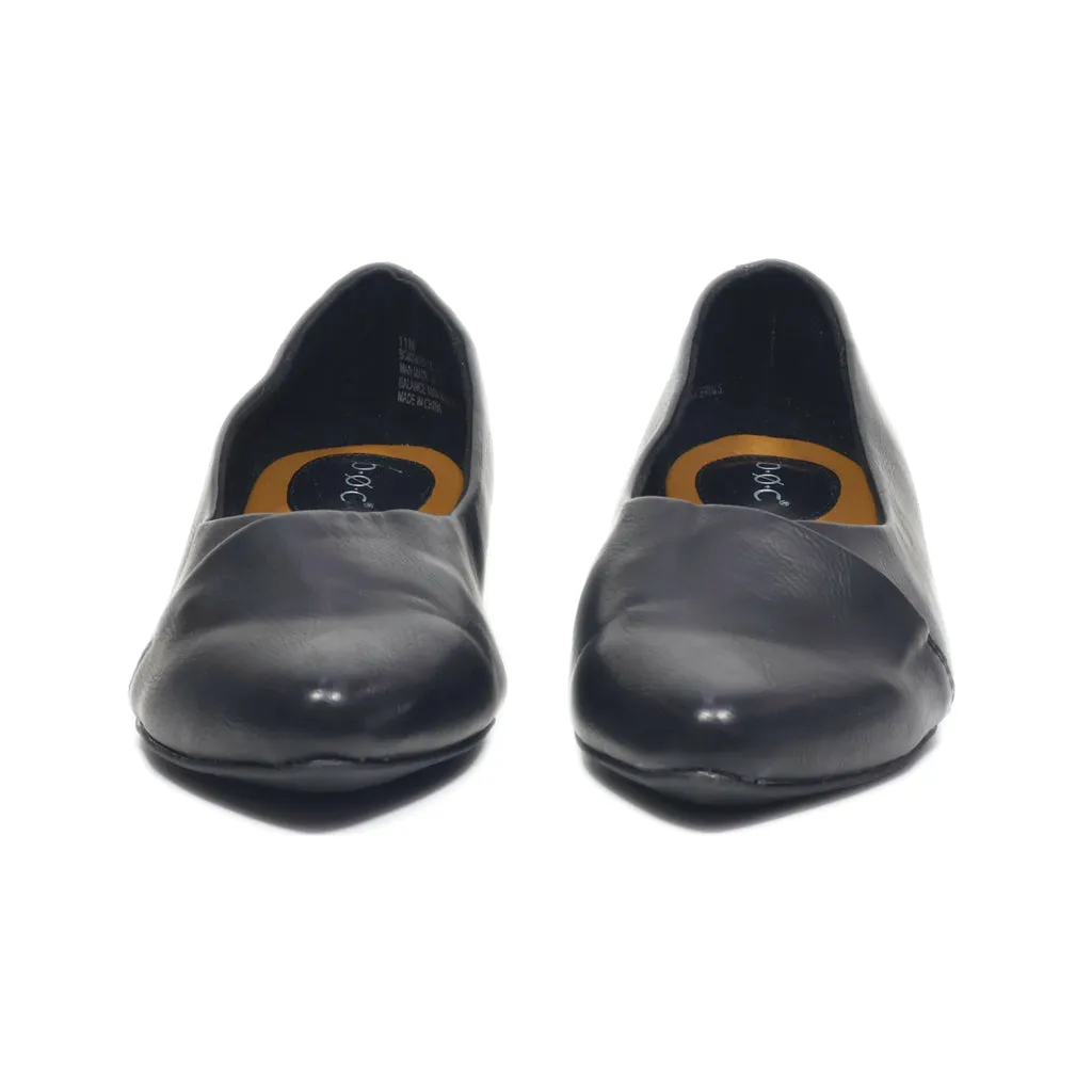 B.O.C Ballerinas Leather Black Colour For Women