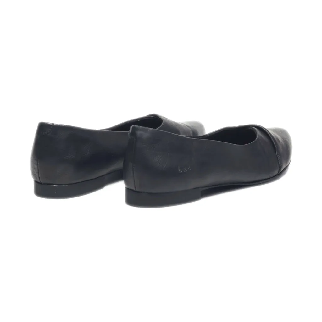 B.O.C Ballerinas Leather Black Colour For Women