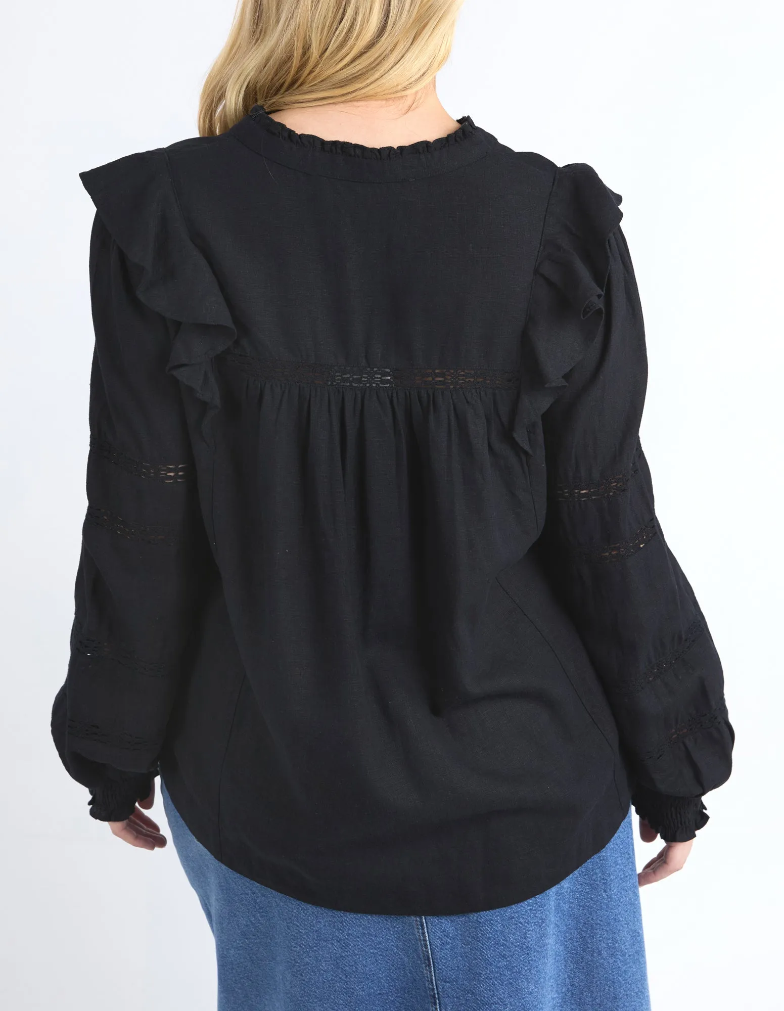 Bonnie Blouse Black