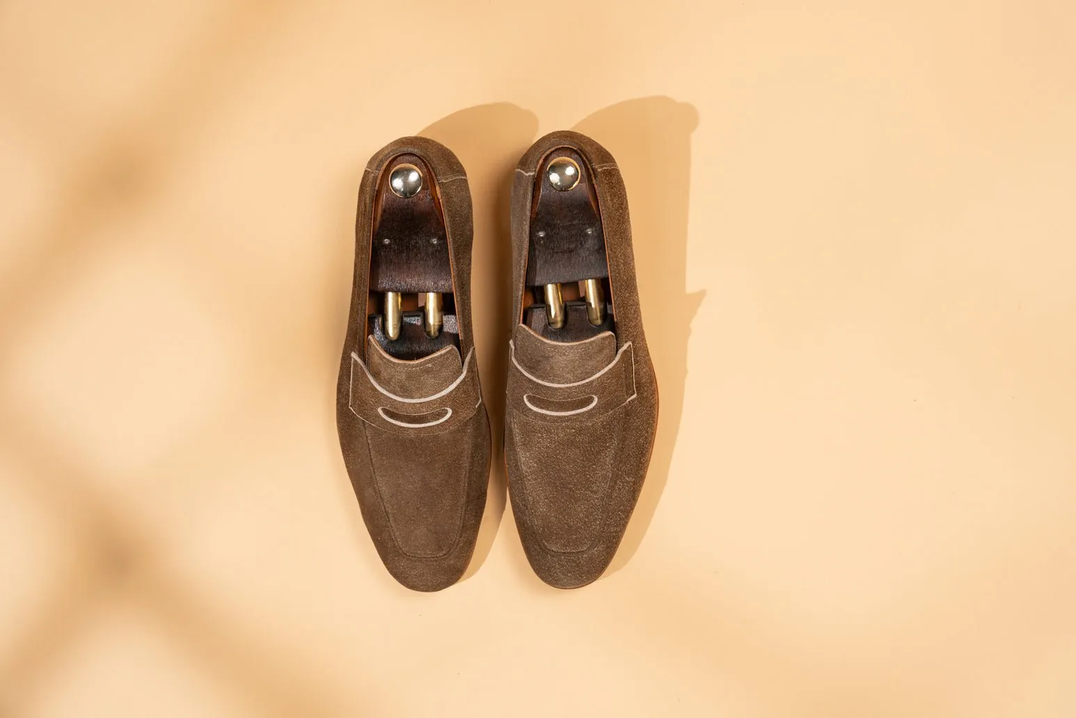 BOSPHORUS LEATHER LOAFER - CAPRICORN COFFEE