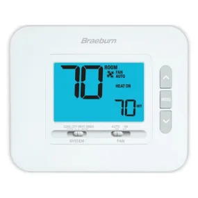 Braeburn 2H/1C Non-Programmable Thermostat with 4.4in Display Model 1230