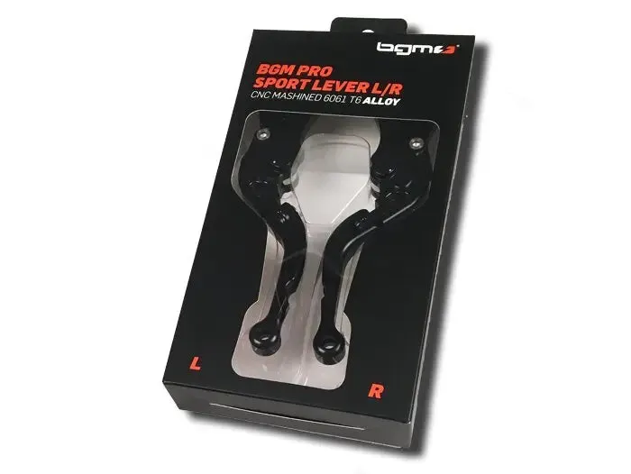 Brake Levers BGM PRO Sport Adjustable | Vespa GTS Models 125-300cc