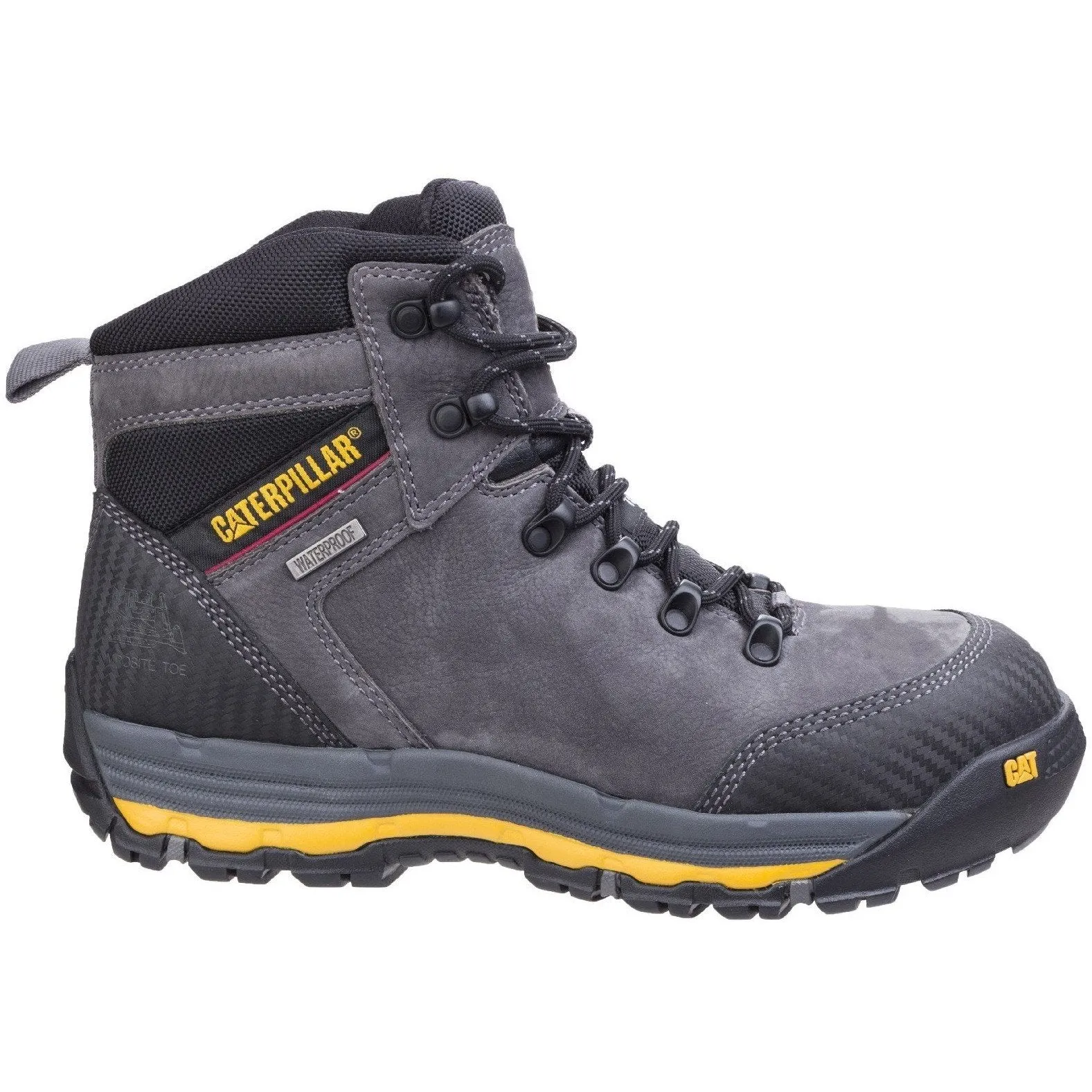 Caterpillar NEW Munising S3 Wide-Fit Safety Boot | Composite Toe Cap