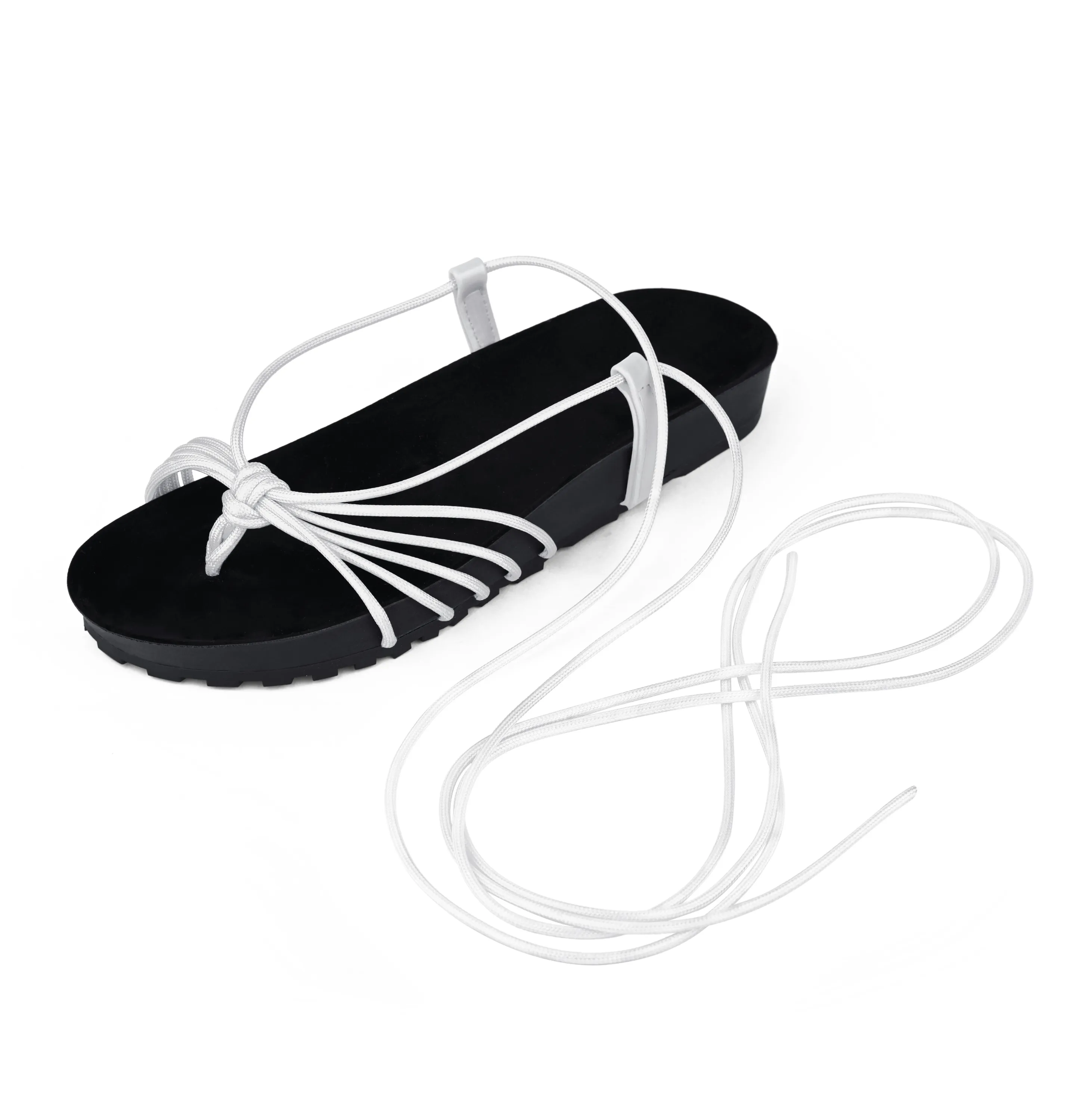 CHANCLAS WHITE FLATS