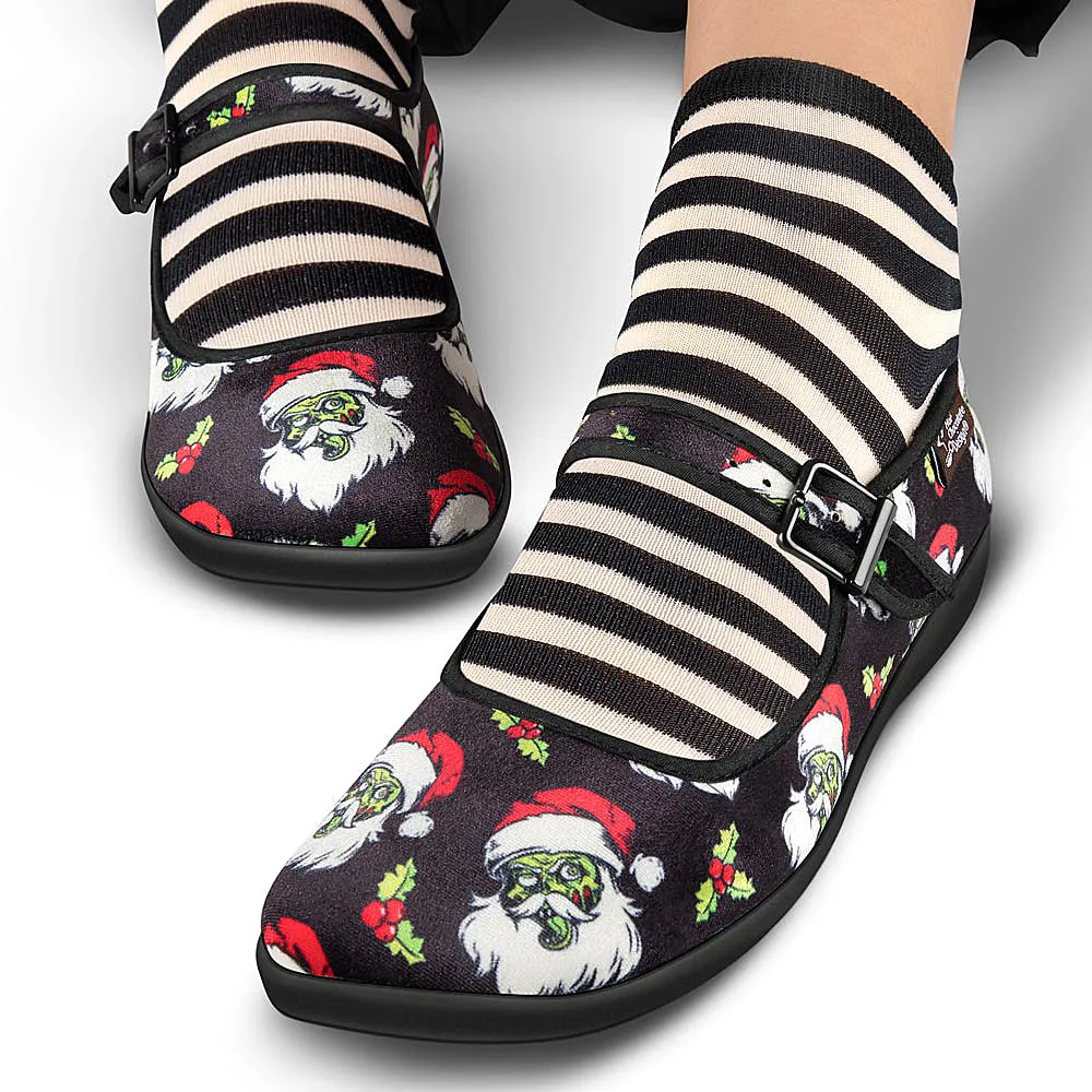 Chocolaticas® Bloody Christmas Women's Mary Jane Flat