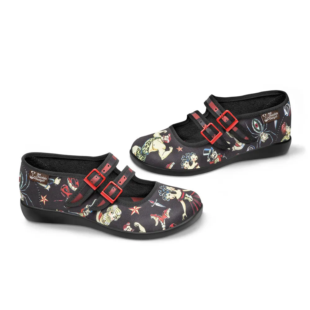 Chocolaticas® Freakshow 2 Women's Mary Jane Flat