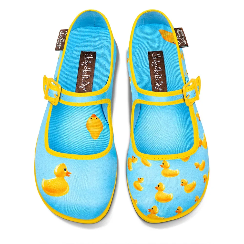 Chocolaticas® Rubber Duckie Women's Mary Jane Flat