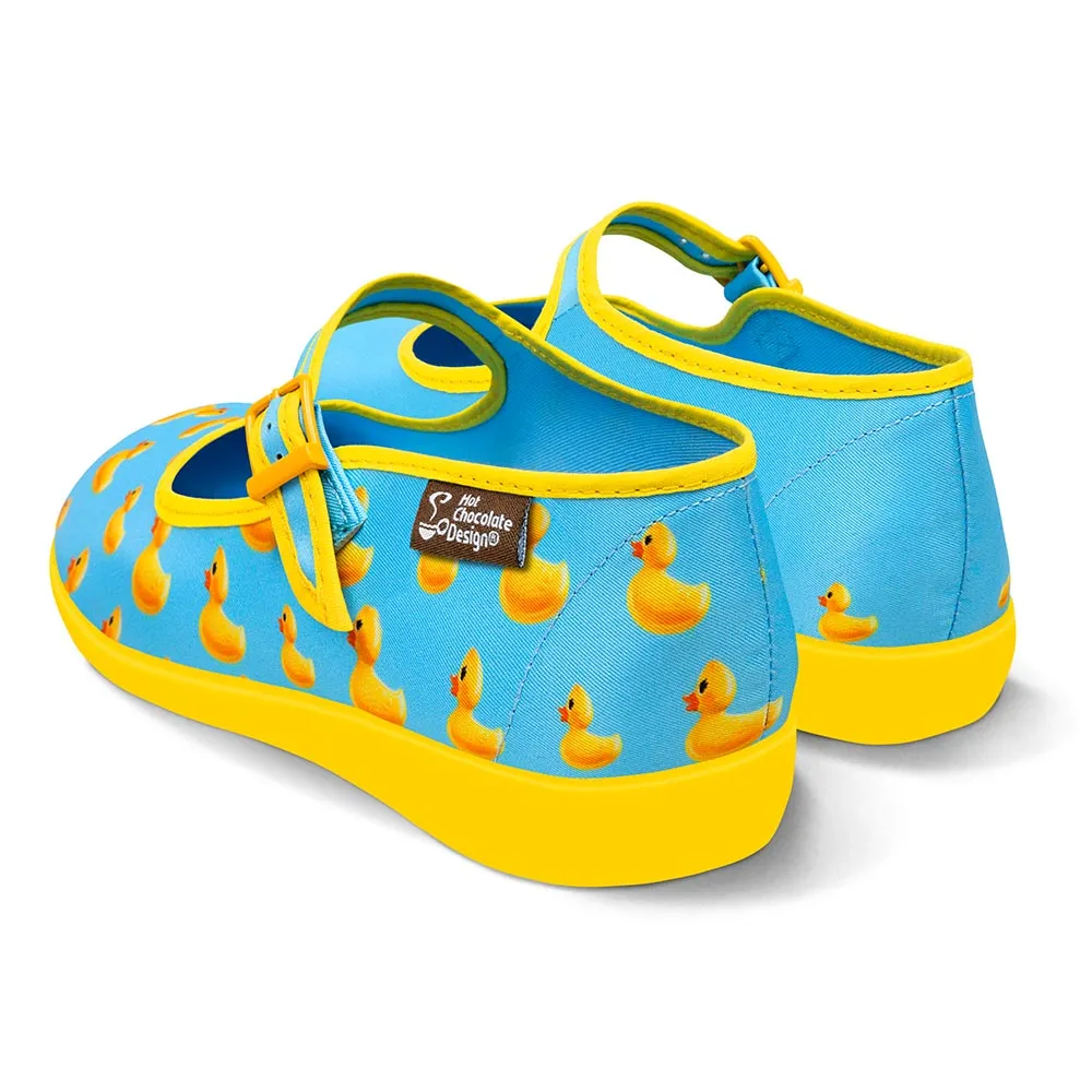 Chocolaticas® Rubber Duckie Women's Mary Jane Flat