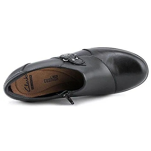 CLARKS Genette Harper Closed Toe Leather Clogs (Women)