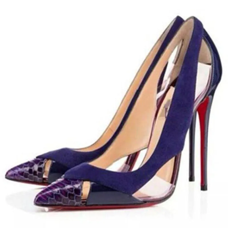 Color Collision Patchwork Pumps