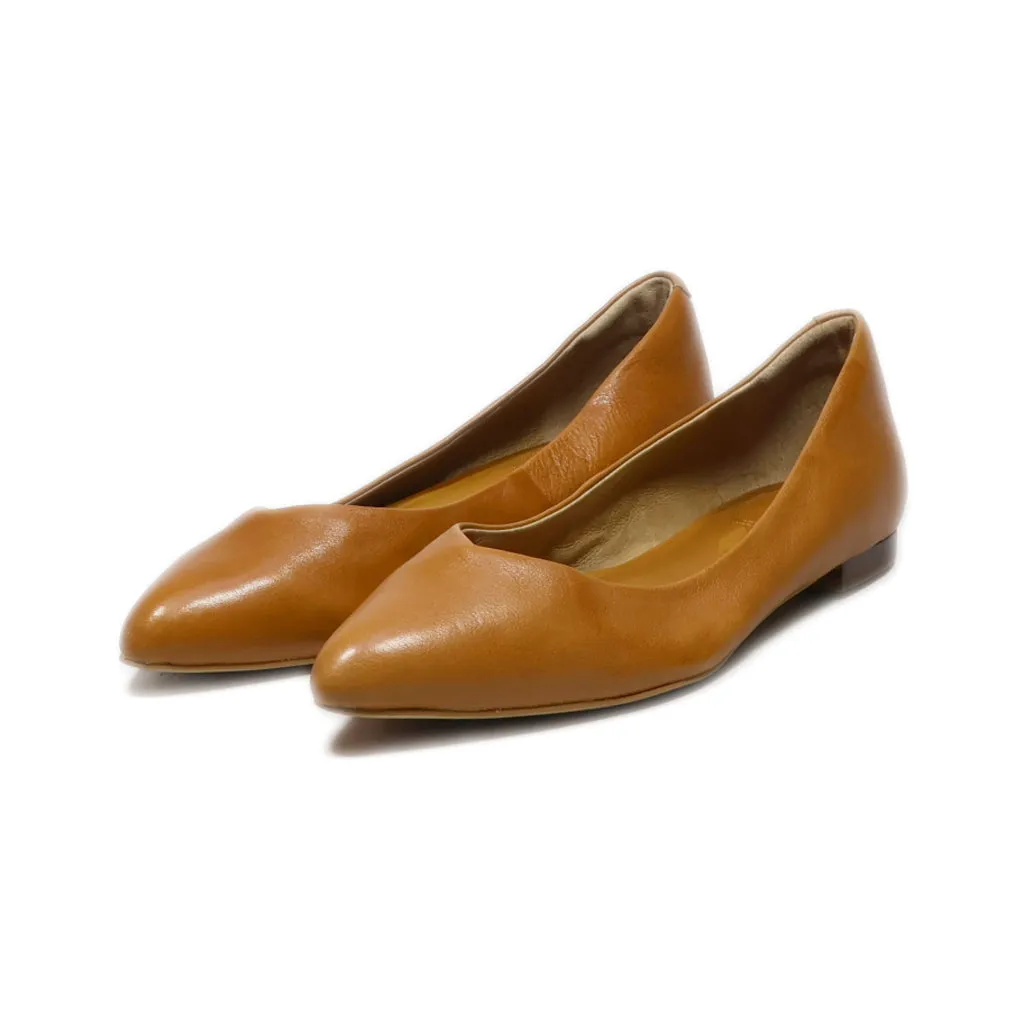 Corso Como Ballerinas Leather Brown Colour For Women