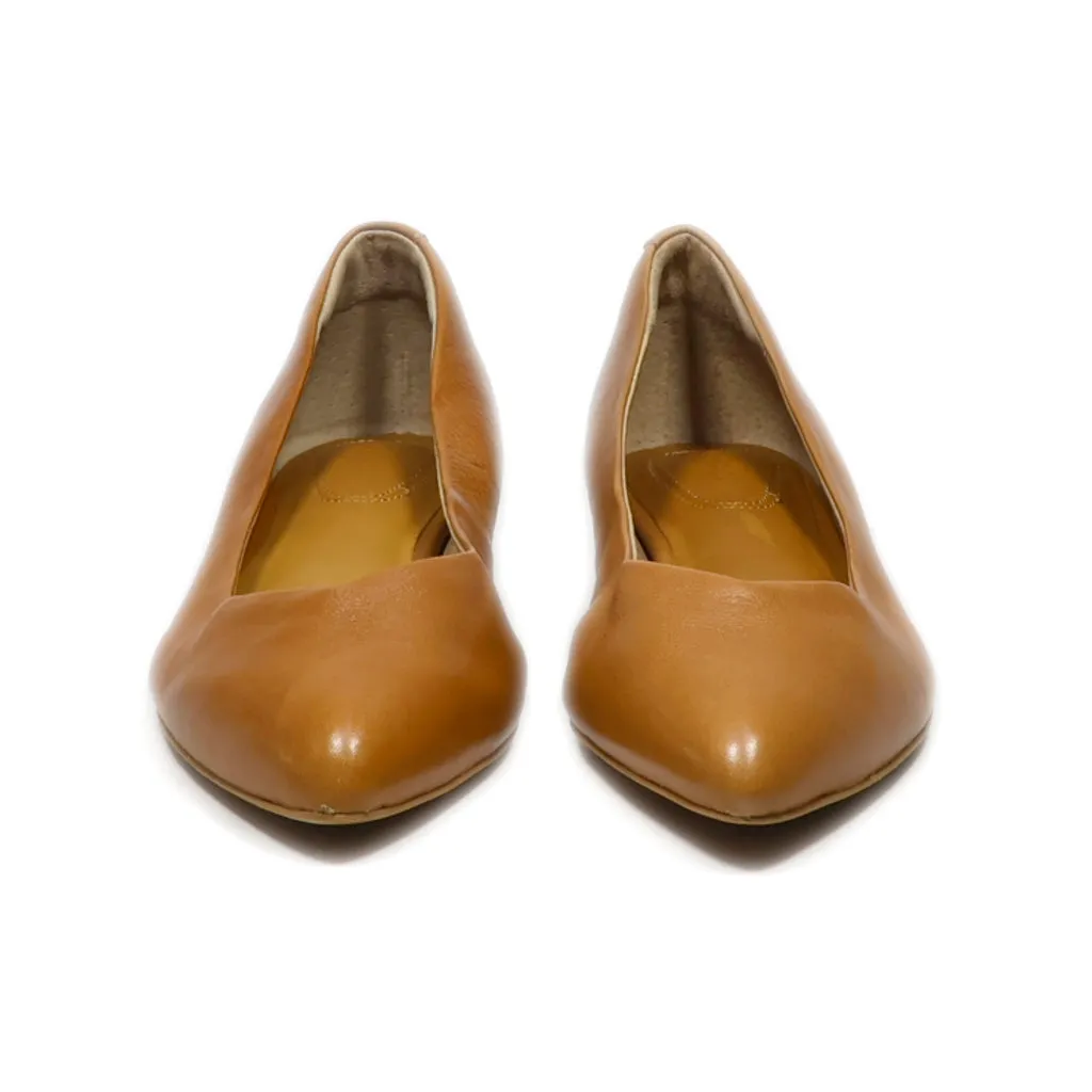 Corso Como Ballerinas Leather Brown Colour For Women