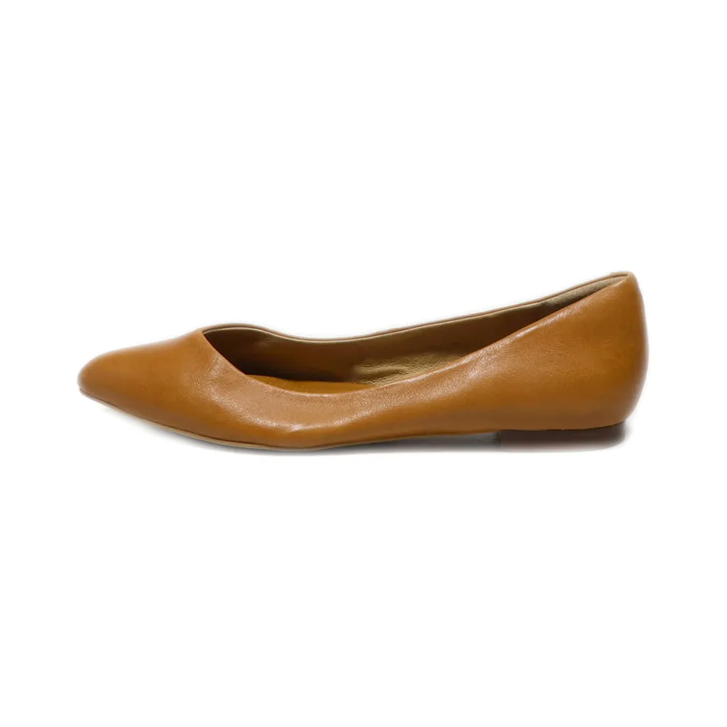 Corso Como Ballerinas Leather Brown Colour For Women