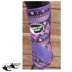 *CSS Purple Diamond Boots/Set of four   bells