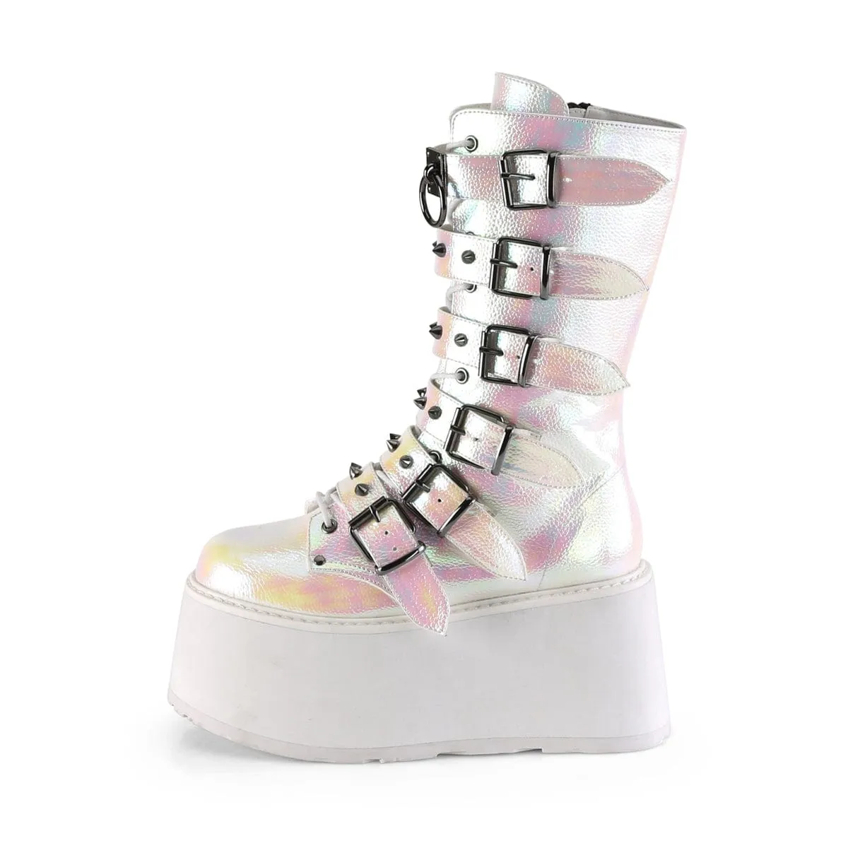 DAMNED-225 Pearl Iridescent Vegan Leather