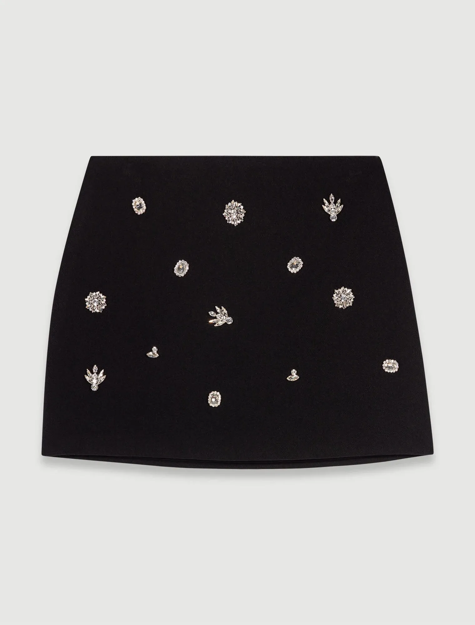 Diamanté effect skort