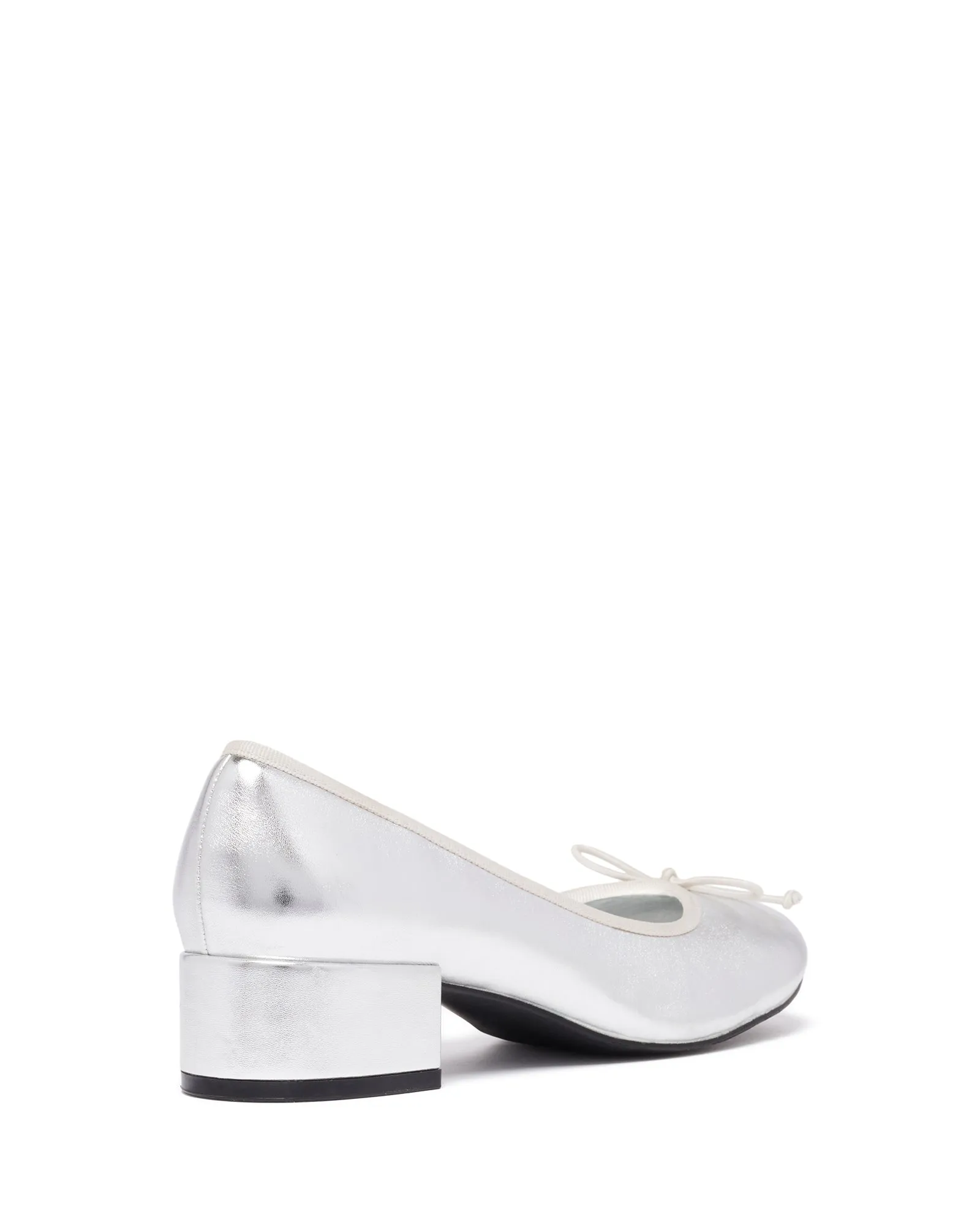 Diana Ballet Heel Silver