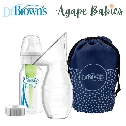 Dr. Brown's Silicone One-Piece Breast Pump with 120ml PP Narrow