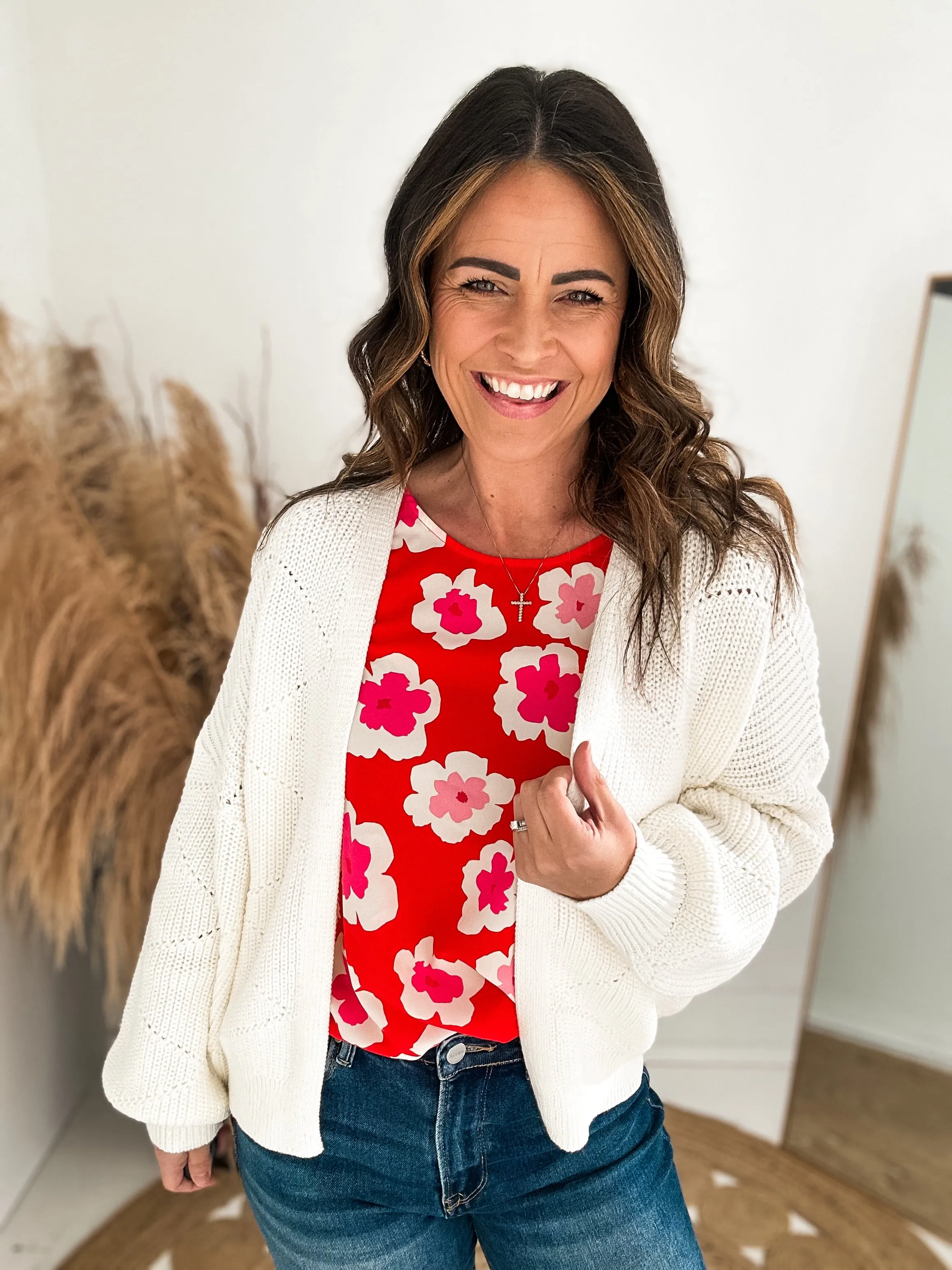 Fiery Florals Tank