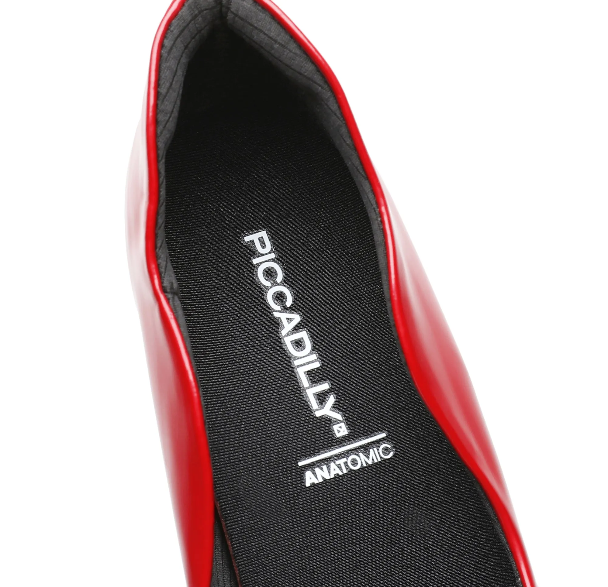 Fiery Red Patent Pumps (695.009)