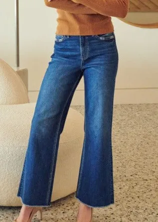 FINAL SALE - Mica Super High Rise Wide Leg Jean