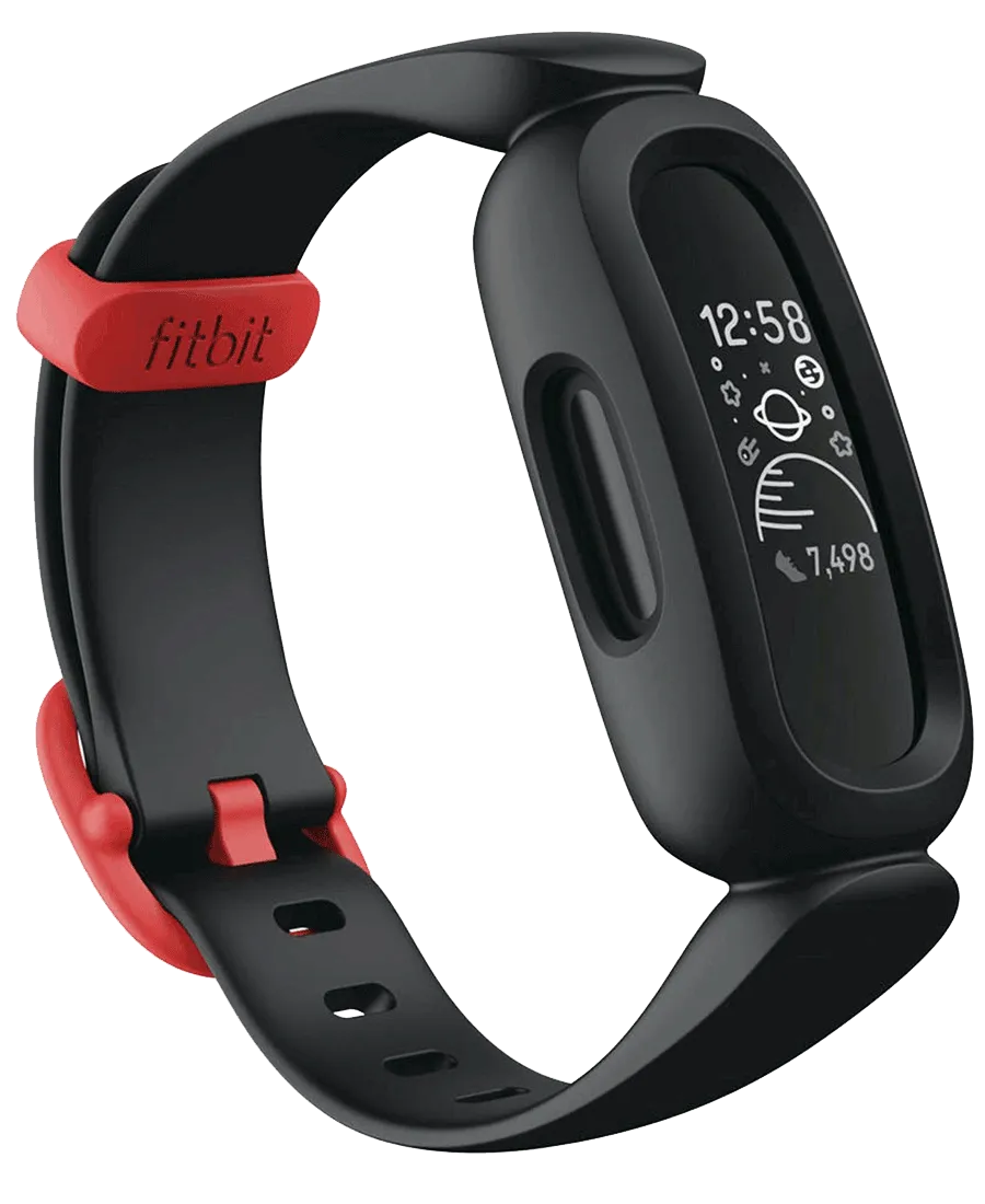 Fitbit Ace 3 | Black & Sport Red