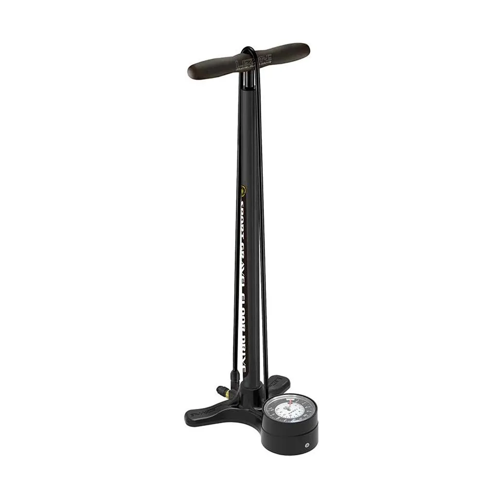 Floor Pump Lezyne Sport Gravel Drive ABS-1 Pro Chuck 100PSI - Black