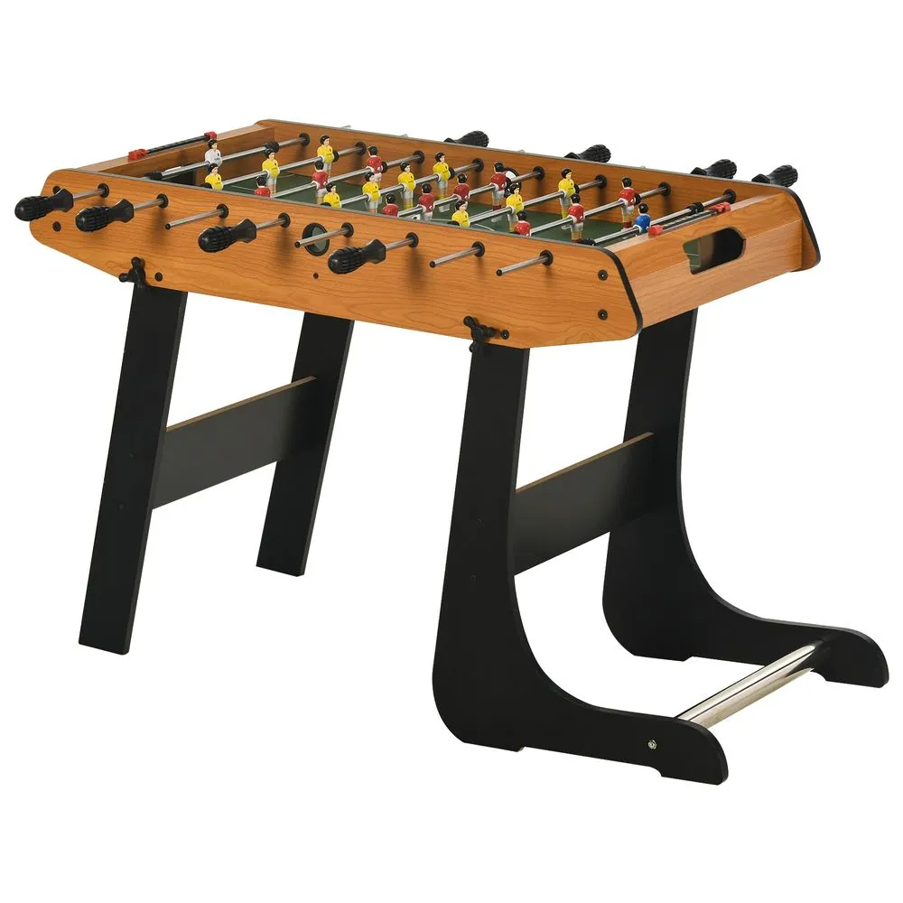 Folding Football Gaming Table for Family Fun - HOMCOM