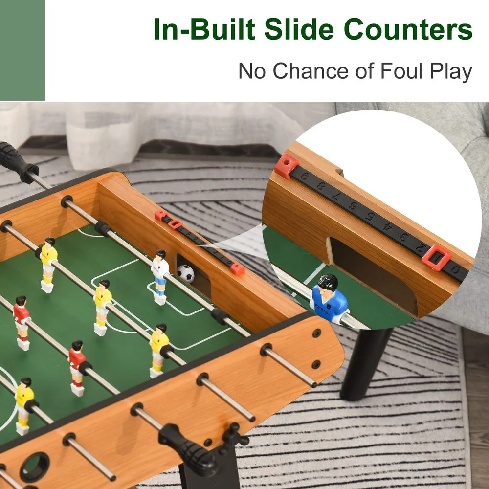 Folding Football Gaming Table for Family Fun - HOMCOM