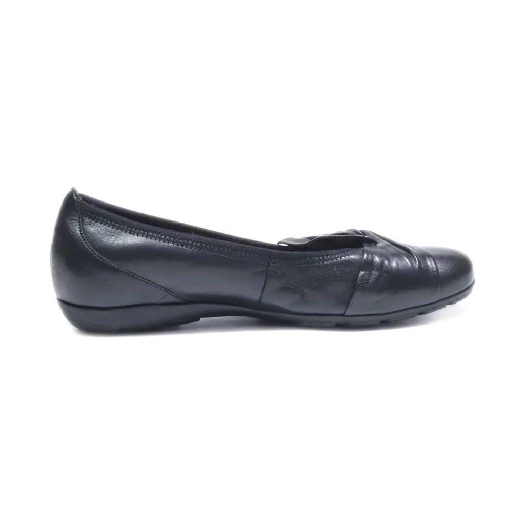 Gabor Ballerinas Leather Black Colour For Women