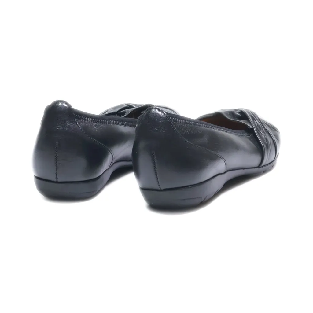 Gabor Ballerinas Leather Black Colour For Women