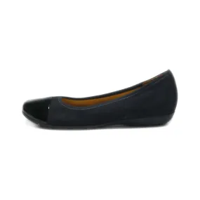 Gabor Hovercraft Ballerinas Leather Black Colour For Women