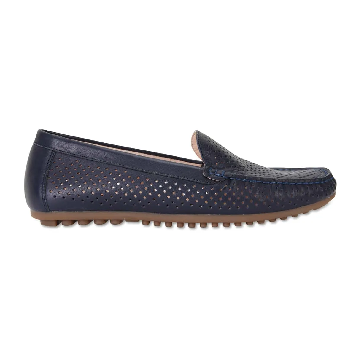 Gabriel Loafer in Navy Leather