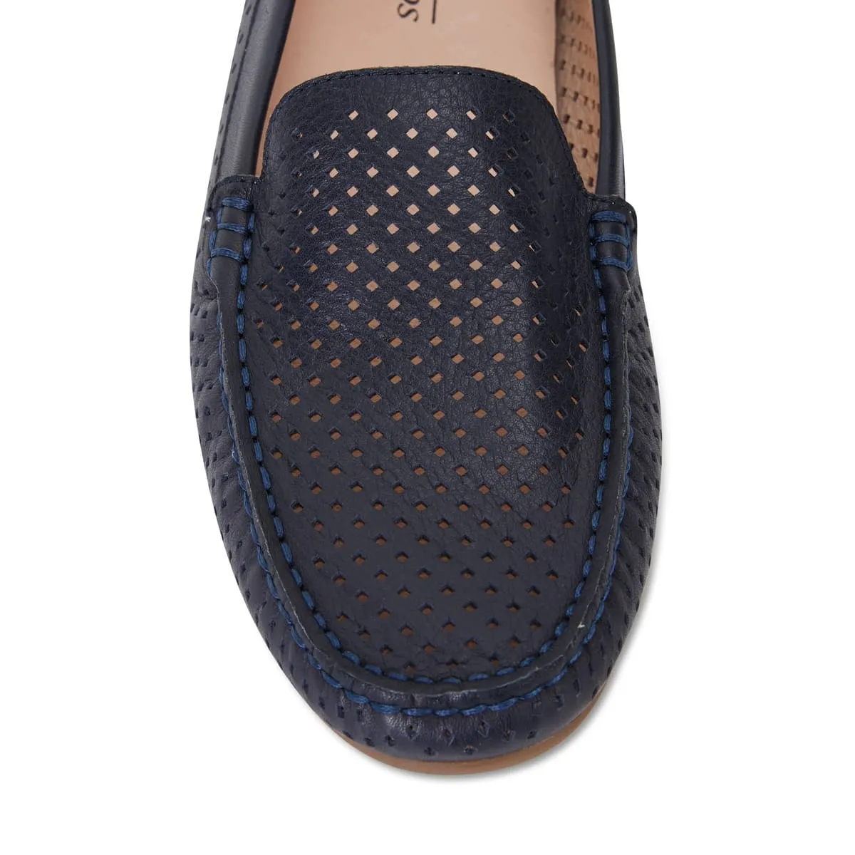 Gabriel Loafer in Navy Leather